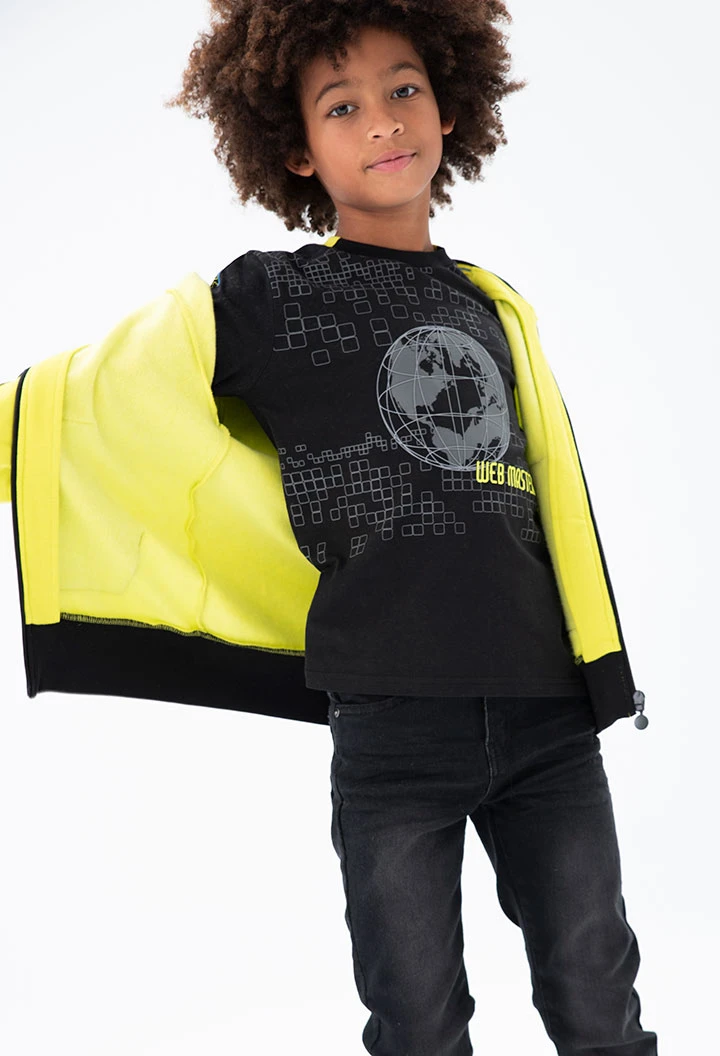 T-Shirt tricot manche longue pour garçon