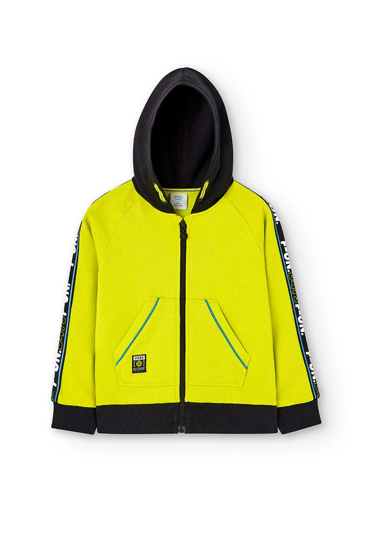 Veste en molleton à capuche pour garçon