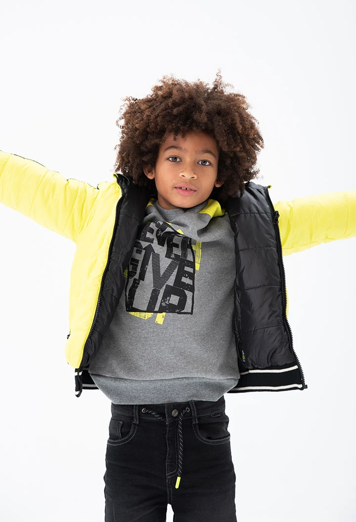 Fleece sweatshirt for boy