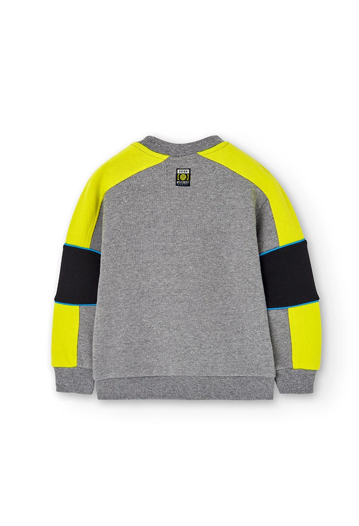 Fleece sweatshirt for boy