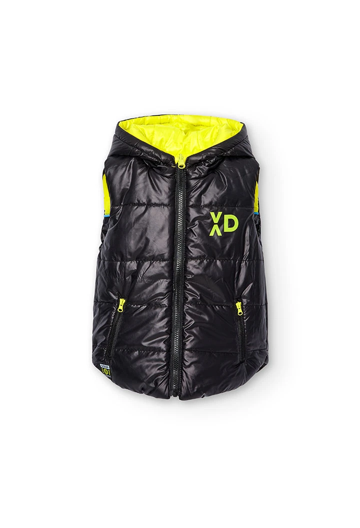 Gilet reversible pour garçon