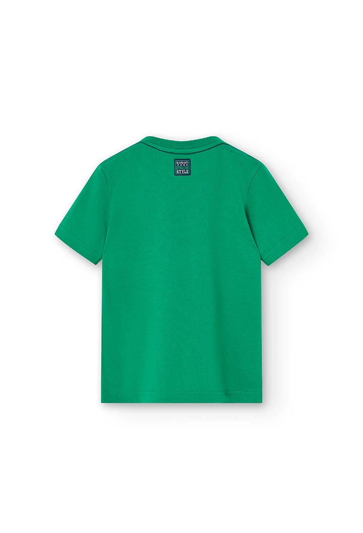 Pack tricoté pour bébé garçon en vert