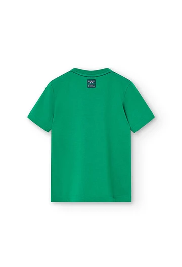Set in jersey da bambino verde