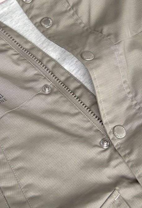 Technischer Strickparka für Jungen in Braun