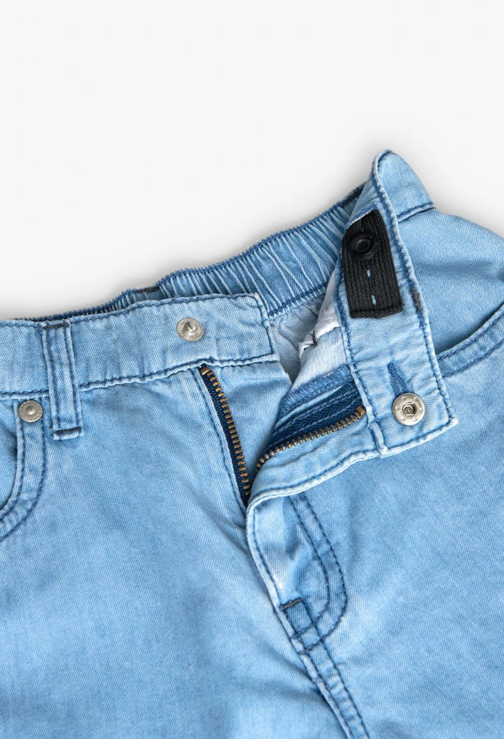 Pantaloni di denim per bambino in colore bleach