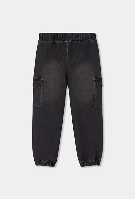 Kinderjeans in Grau