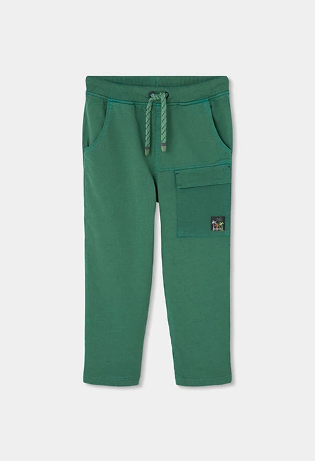 Pantalon enfant vert
