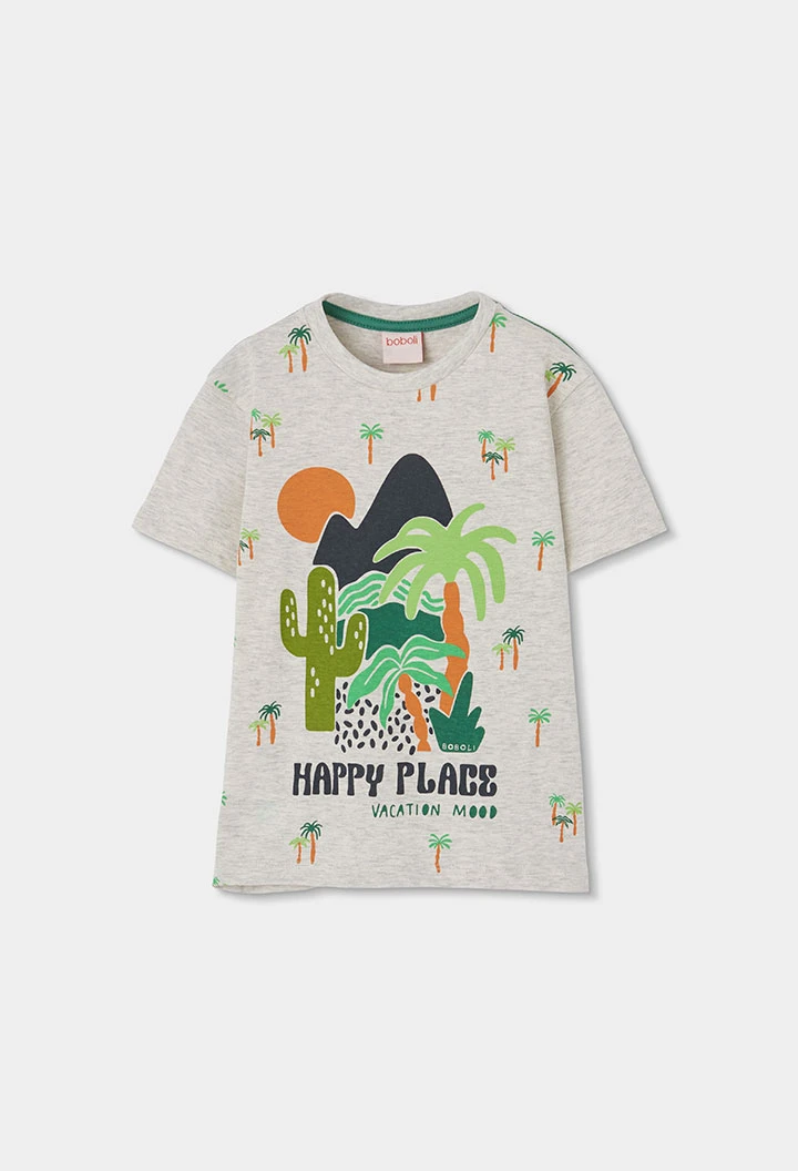 Ensemble enfant t-shirt et pantalon en coton