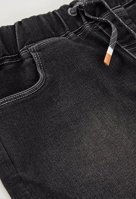 Bermuda di jeans grigio