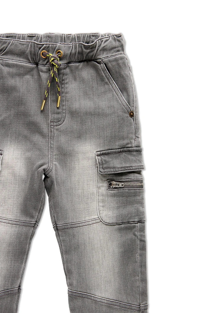 Jeans maille pour garçon