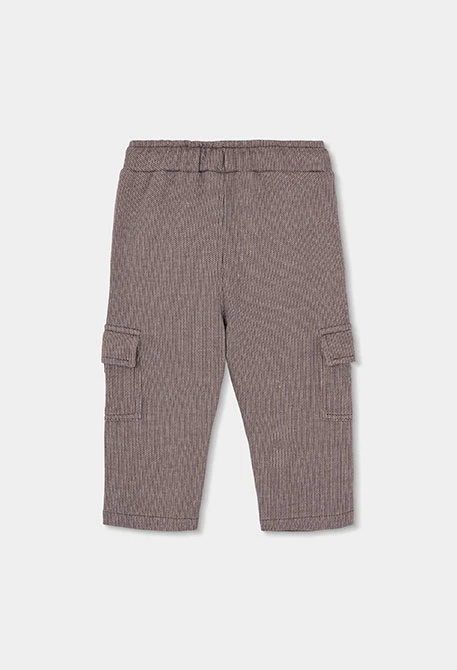 Braune Cargohose für Jungen mit Taschen
