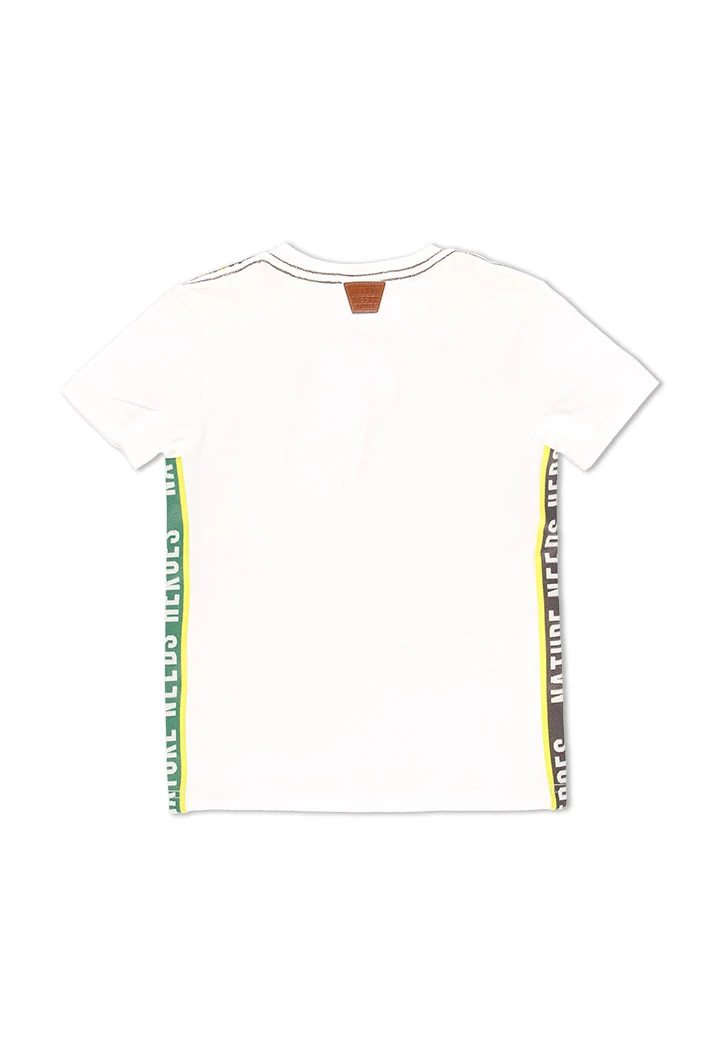 T-Shirt tricot imprimée pour garçon