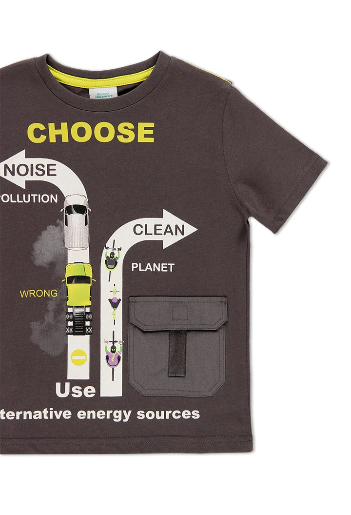 T-Shirt tricot pour garçon