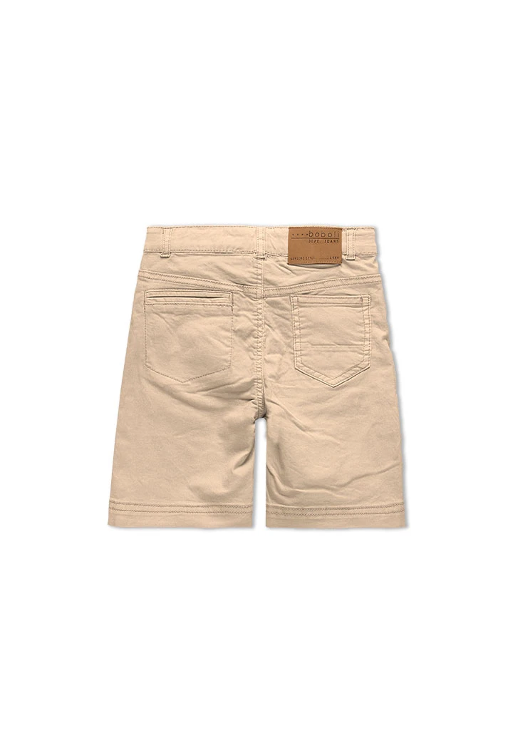 Bermuda en toile impermeable stretch pour garçon