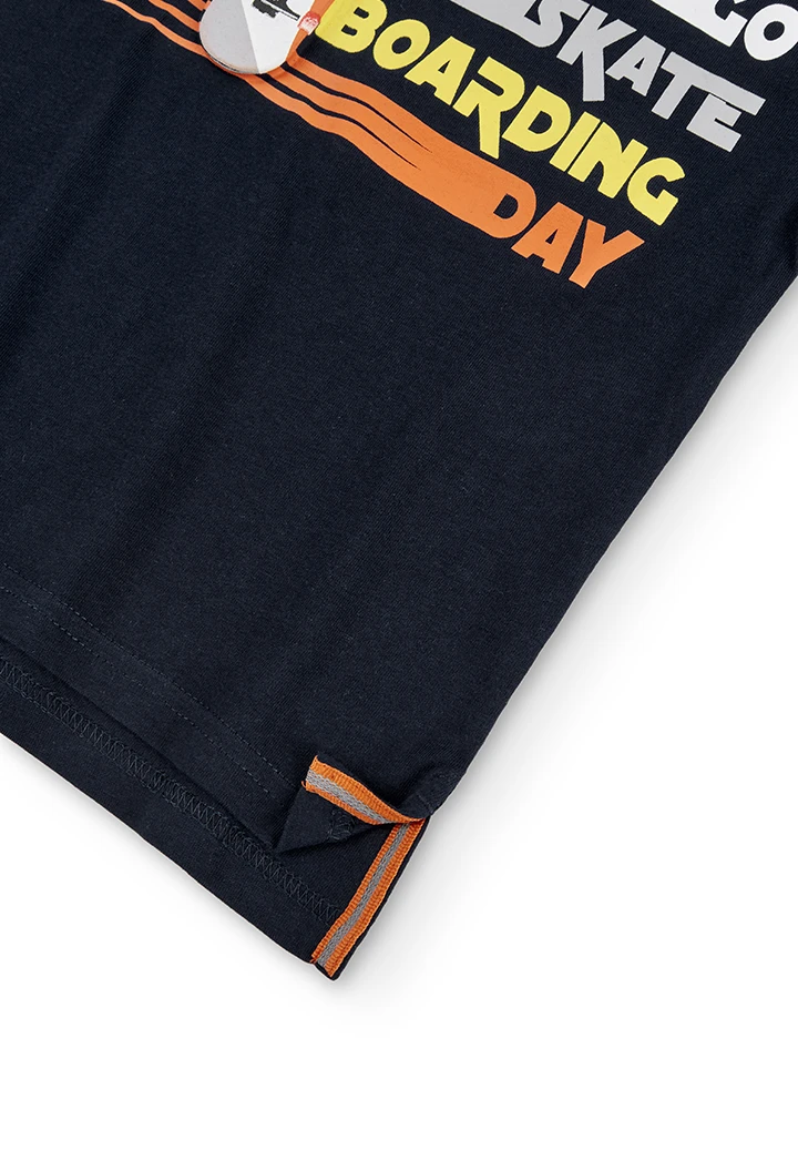 T-Shirt gestrickt für junge