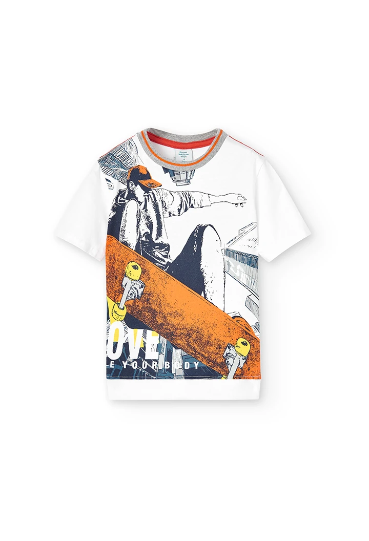 T-Shirt tricot pour garçon