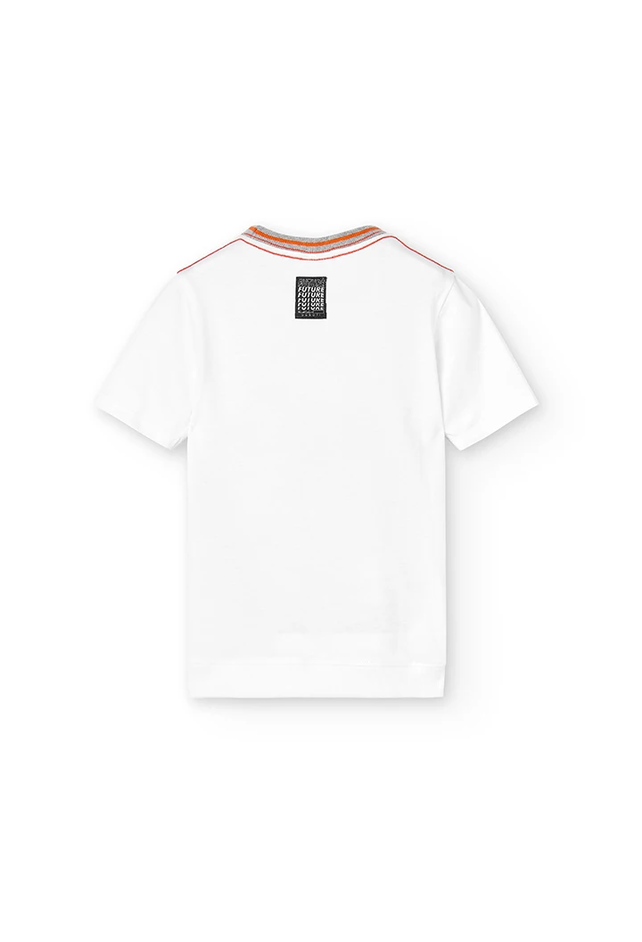 Camiseta malha para menino