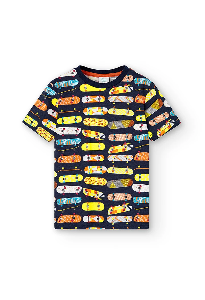 Camiseta estampada de niño