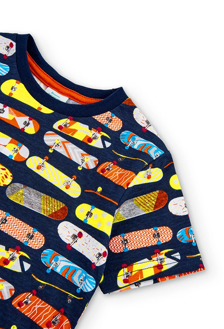 Camiseta estampada de niño
