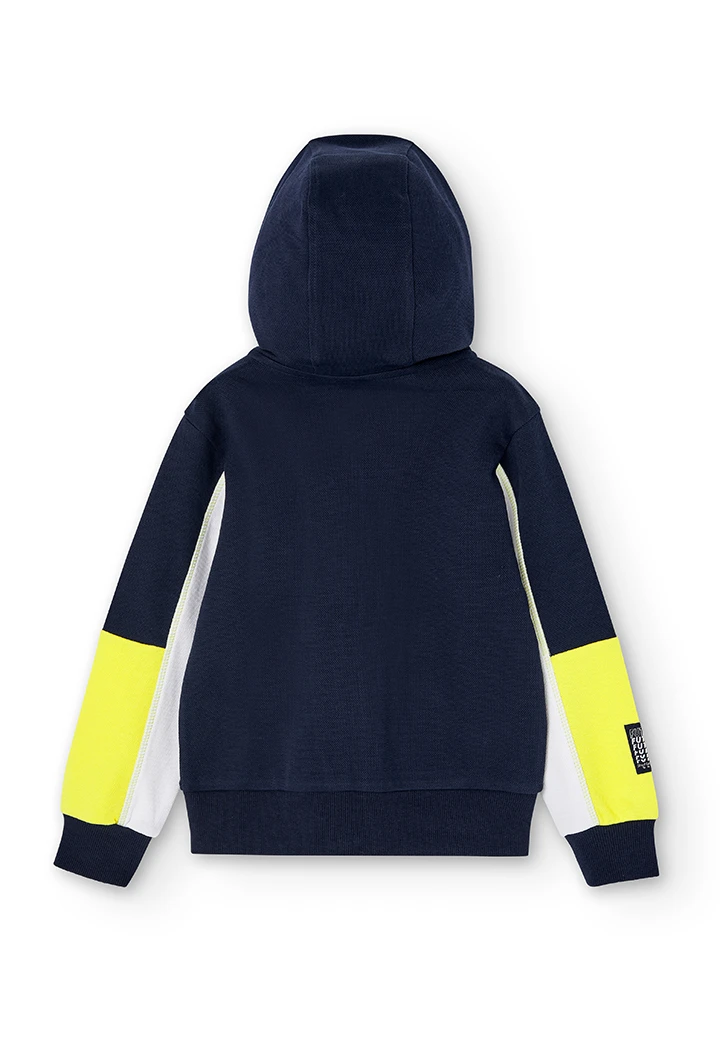 Fleece jacket hooded for boy