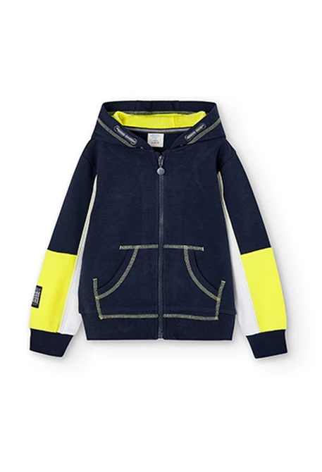 Veste en molleton à capuche pour garçon