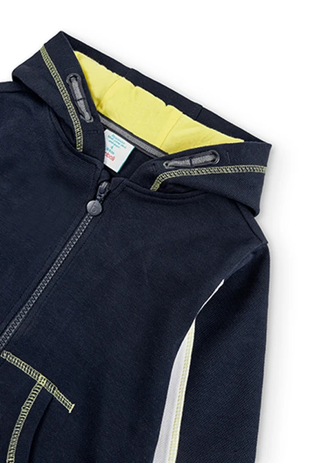 Veste en molleton à capuche pour garçon