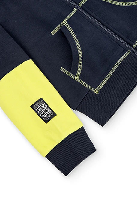 Veste en molleton à capuche pour garçon