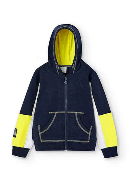 Veste en molleton à capuche pour garçon