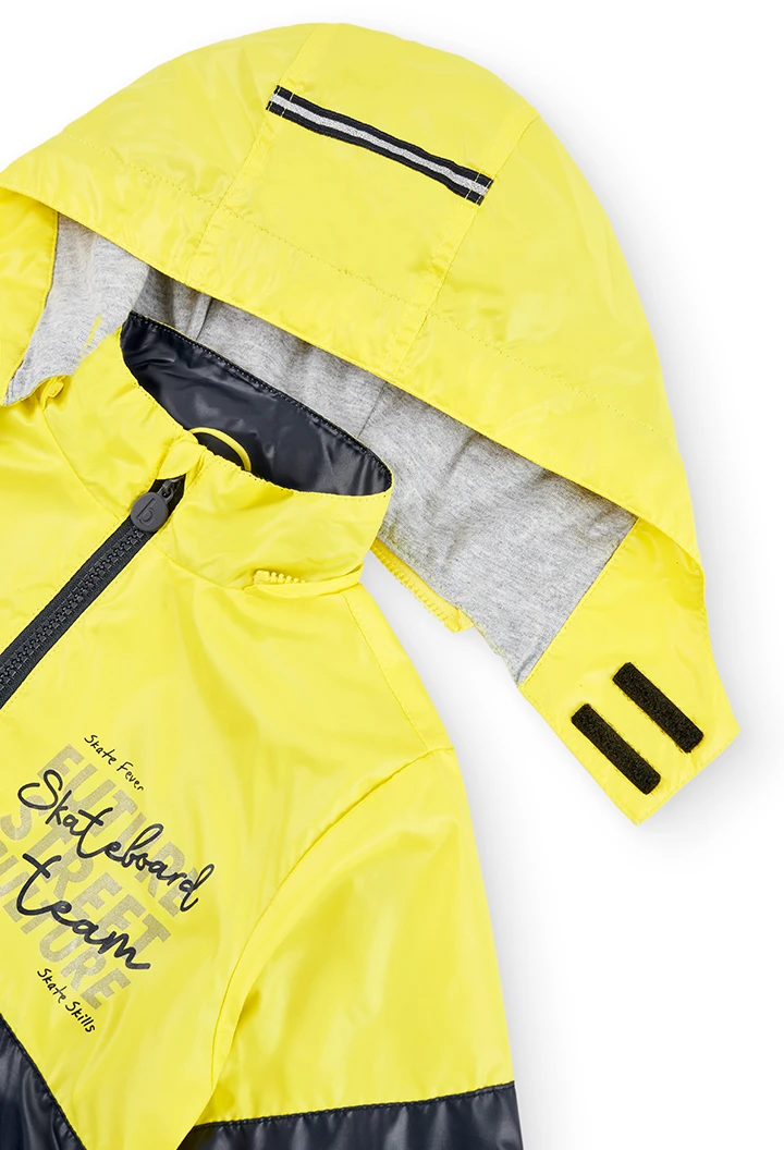 Parka technisches stoff für junge