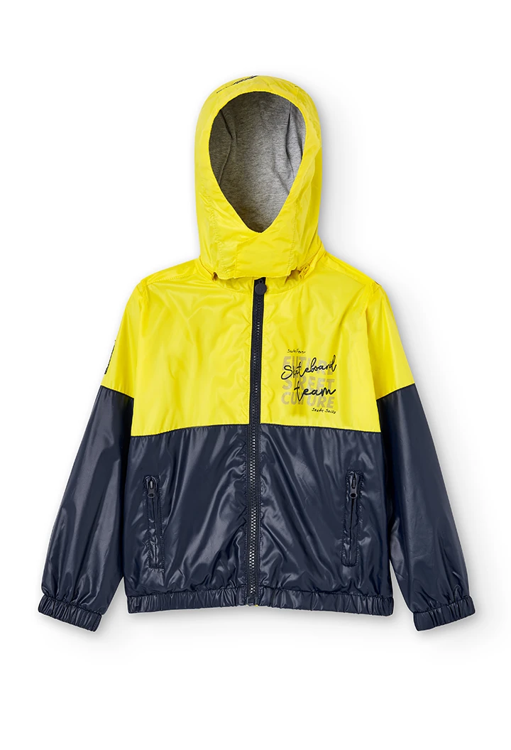 Parka tecido técnico para menino