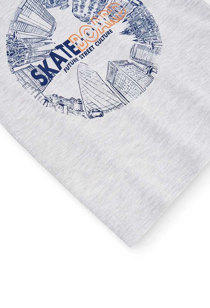 Camiseta malha para menino
