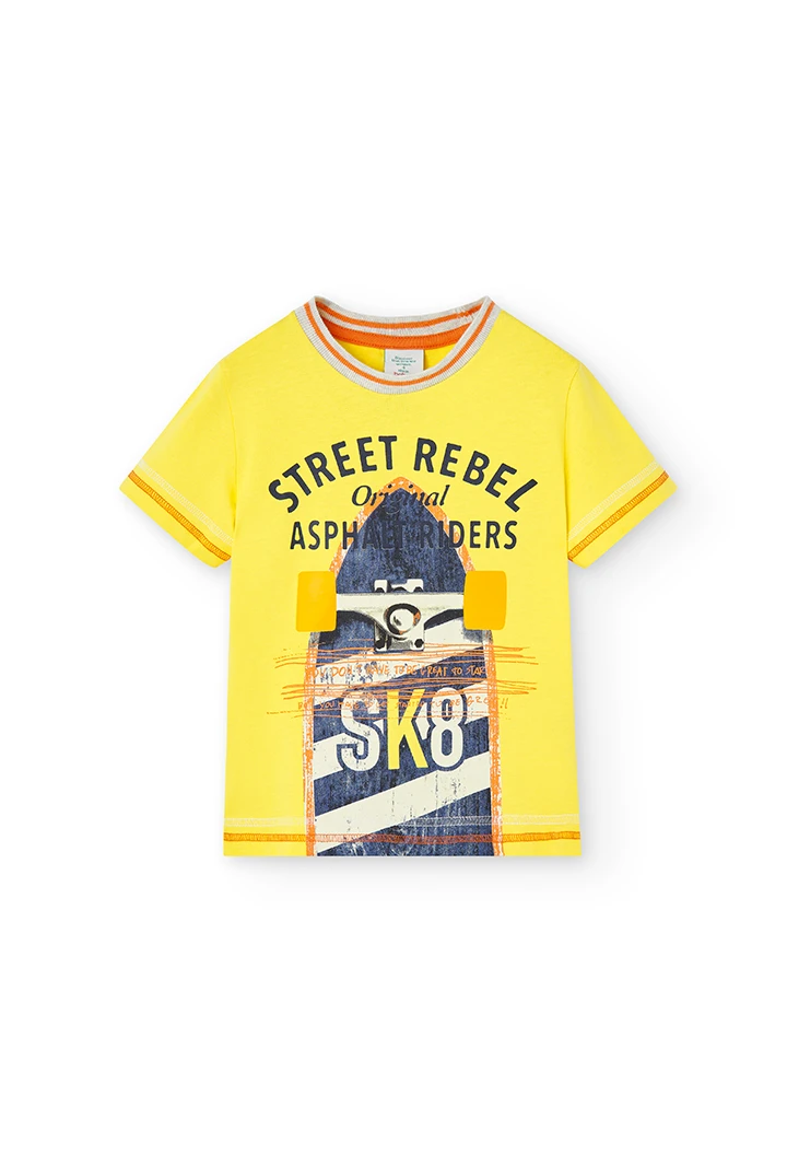 T-Shirt tricot pour garçon