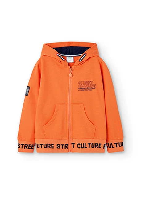 Veste en molleton à capuche pour garçon