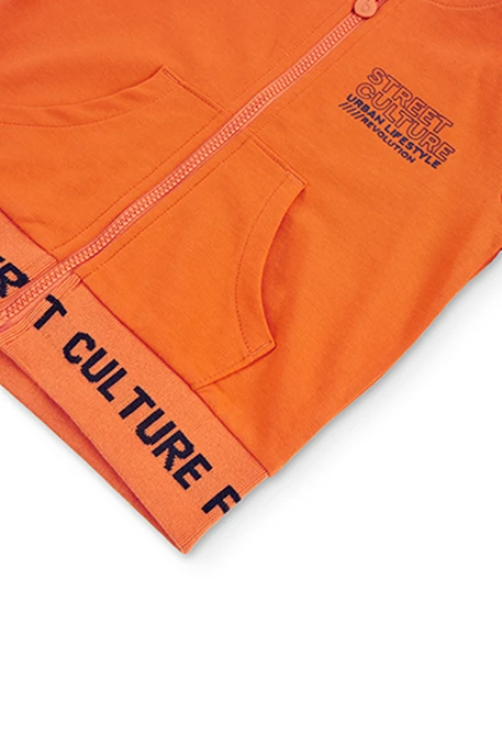 Veste en molleton à capuche pour garçon