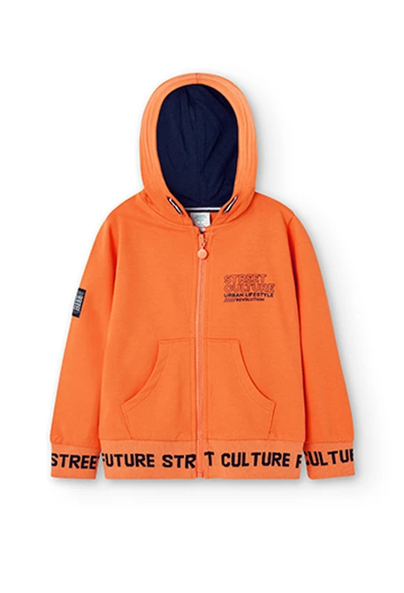 Veste en molleton à capuche pour garçon