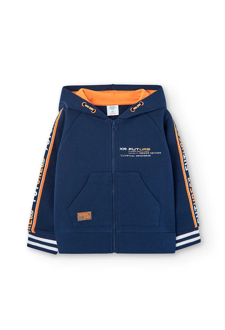 Veste en molleton à capuche pour garçon