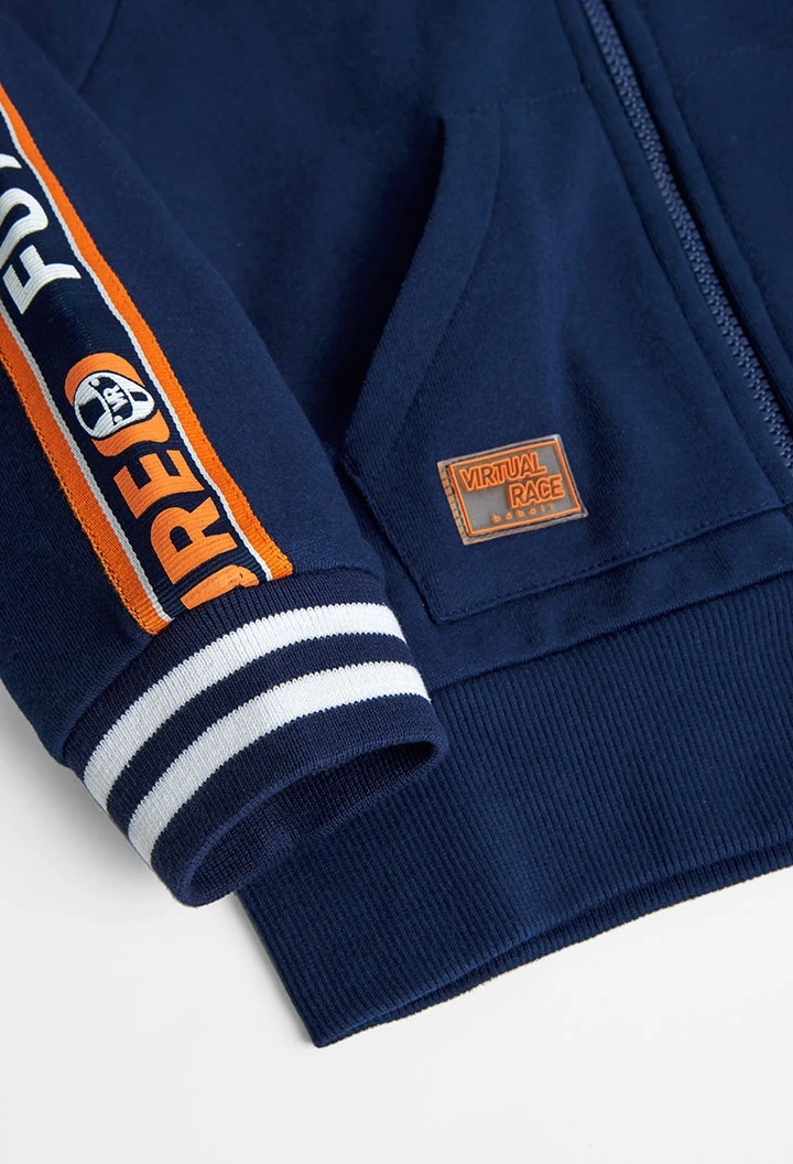 Veste en molleton à capuche pour garçon