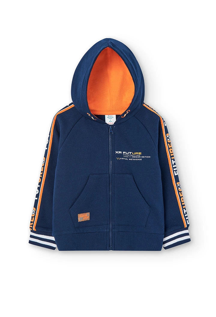 Veste en molleton à capuche pour garçon