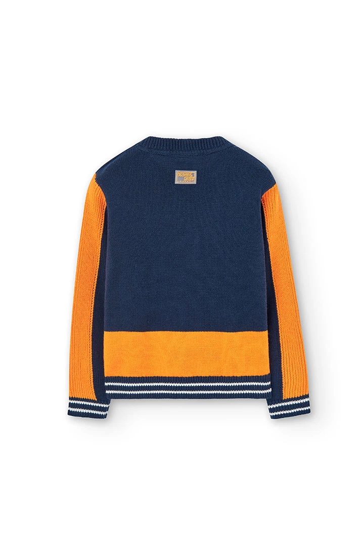 Strick pullover für junge