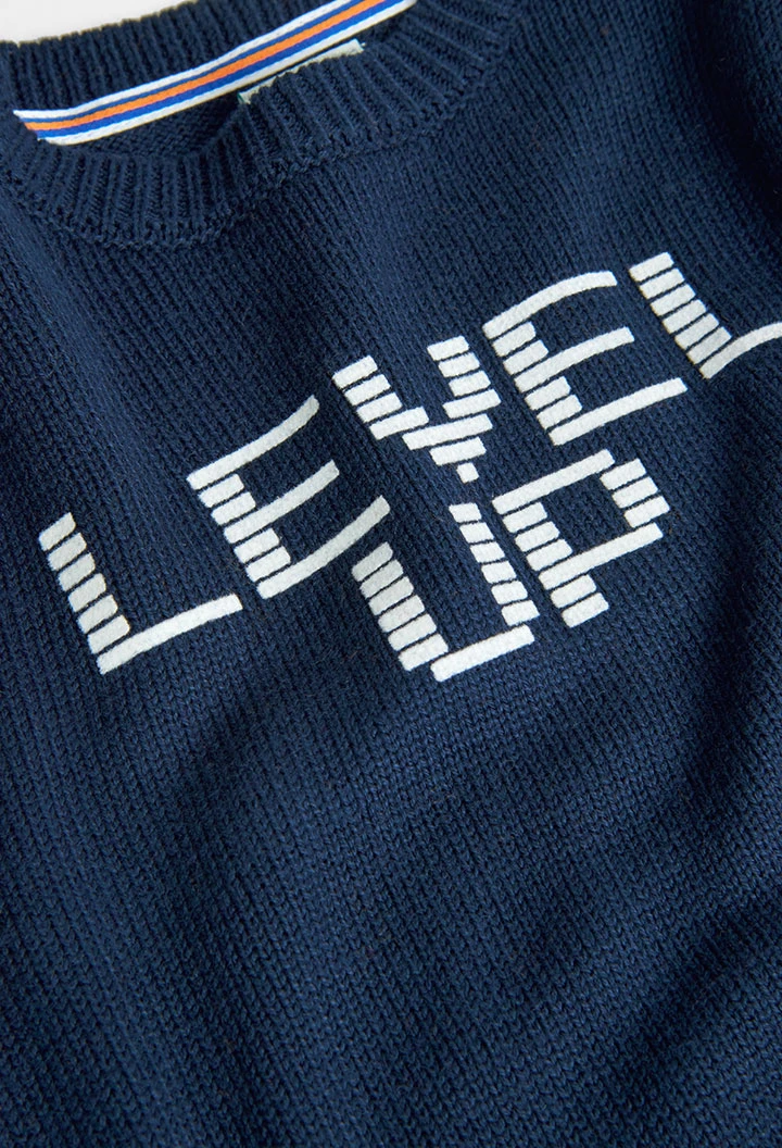 Pullover tricot para menino