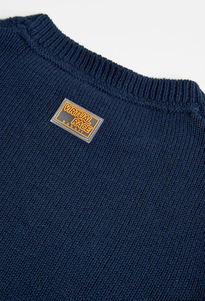 Pullover tricot para menino