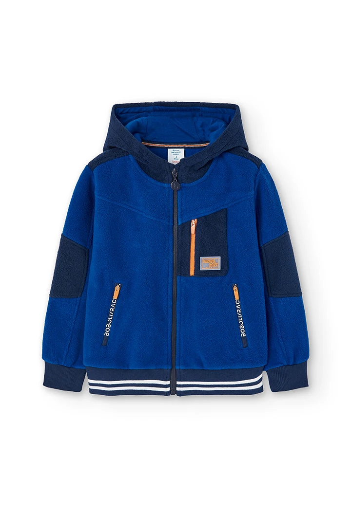 Veste en polaire à capuche pour garçon