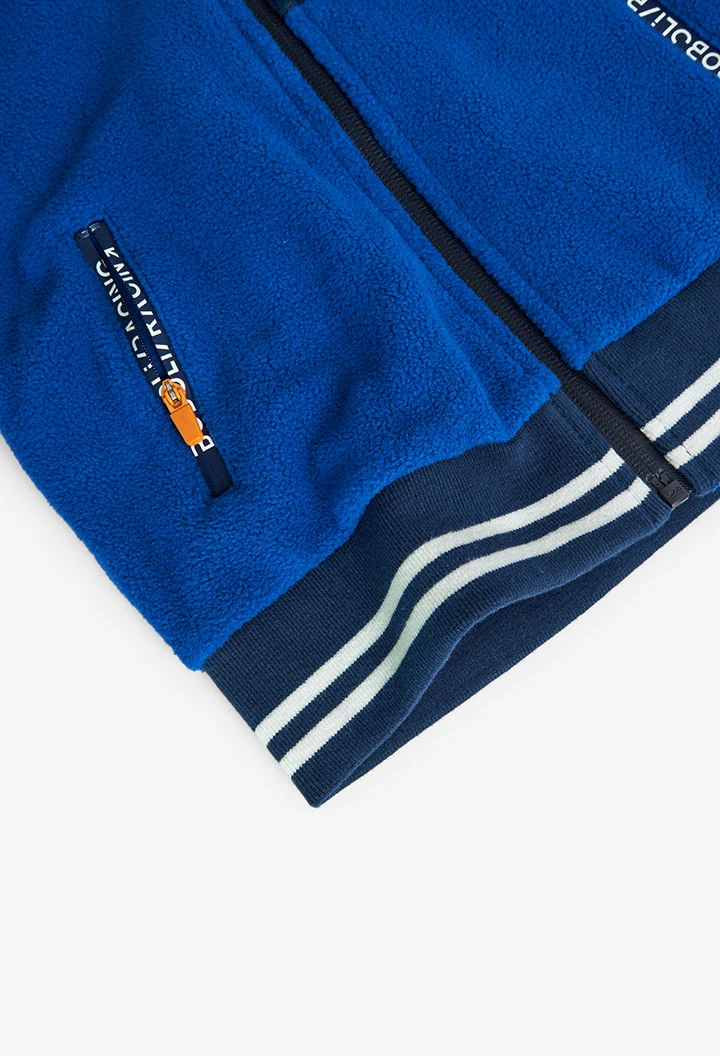 Jacke polar mit kapuze für junge