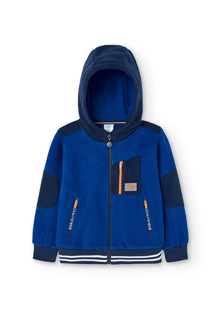 Veste en polaire à capuche pour garçon