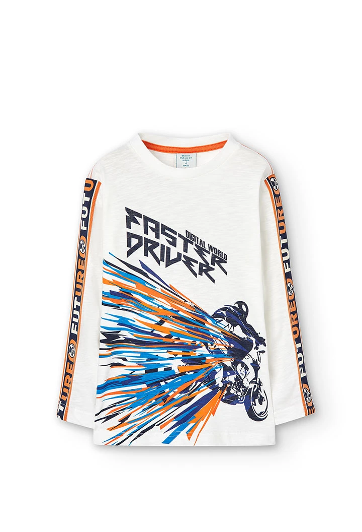 T-Shirt tricot pour garçon
