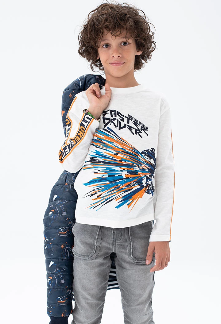 T-Shirt tricot pour garçon