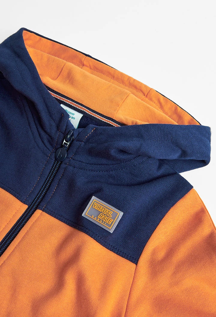 Veste en molleton à capuche pour garçon