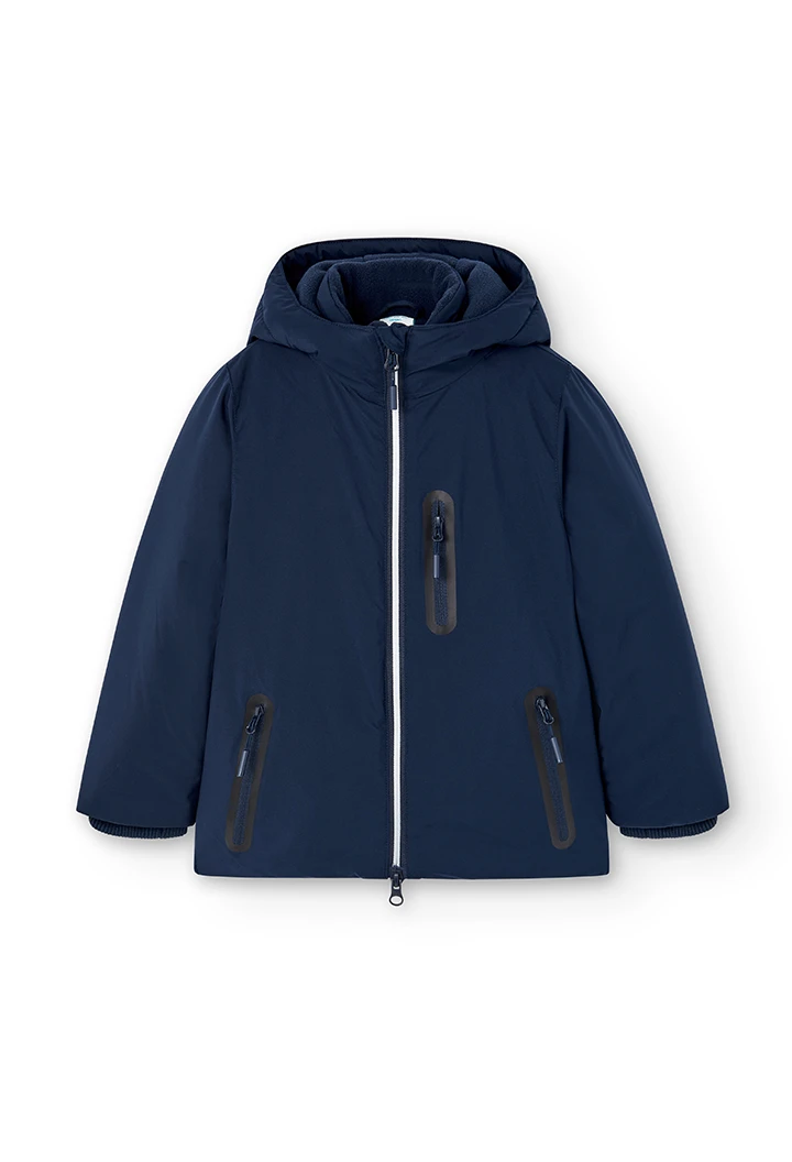 Parka technisches stoff für junge