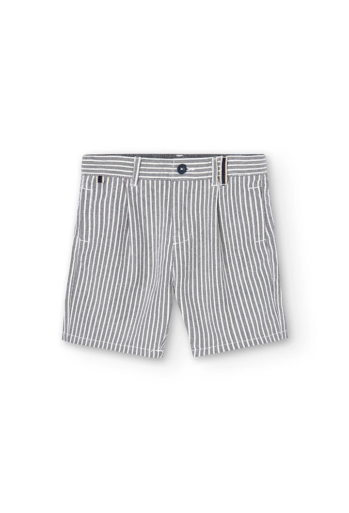 Boy\'s Oxford Bermuda shorts