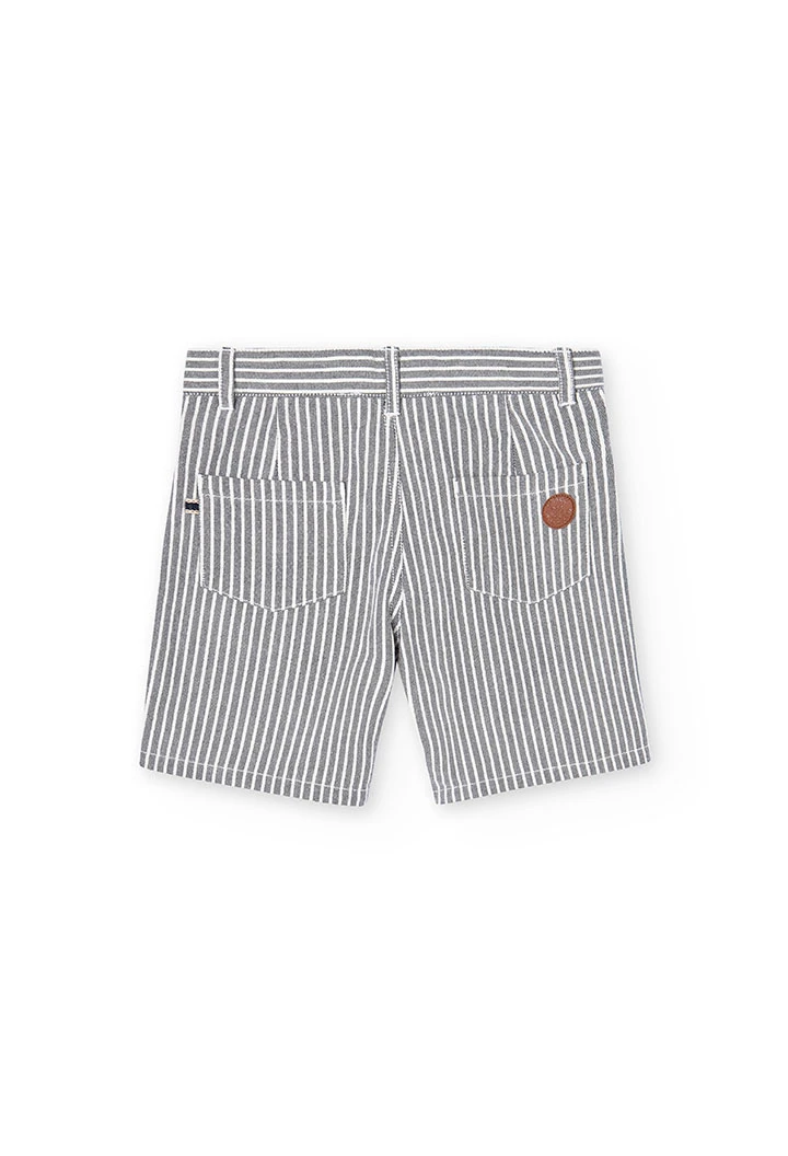 Boy\'s Oxford Bermuda shorts